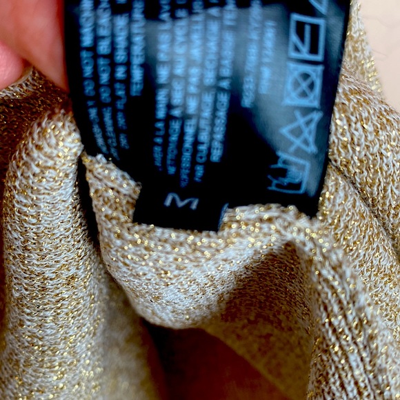 Proenza Schouler metallic ✨knit polo in champagne size M SOLD OUT on website - Picture 10 of 14